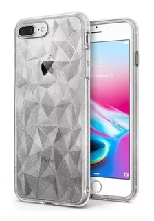 Funda Ringke iPhone 7plus/8plus Air Prinm Glitter Gray