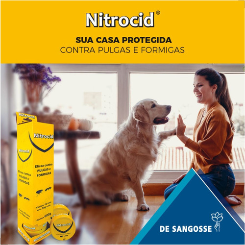 Como Acabar Com Pulgas No Quarto Nitrocid 50g