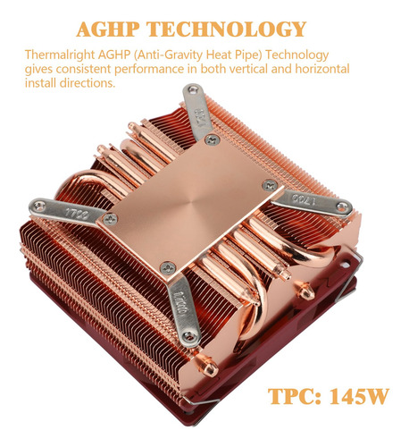 Thermalright Axp90-x53 Full Cooper Low Profile Cpu Cooler