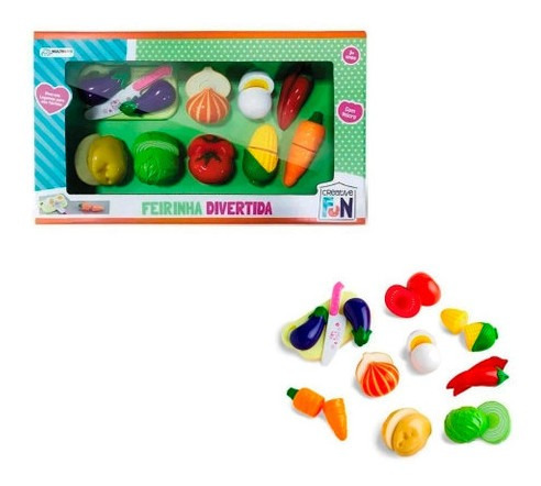 Imagem 2 de 3 de Creative Fun: Feirinha Divertida Legumes - Multikids