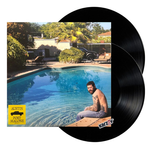 Post Malone - Austin Vinilo Doble Color Nuevo Importado