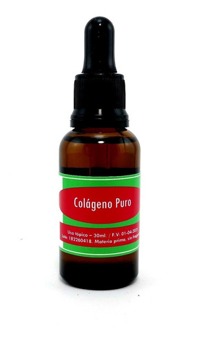 Colágeno Puro 30 Ml Sin Parabenos Ni Fr - mL a $833