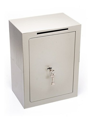 Imagen 2 de 6 de Caja Fuerte 30x40x20 Cm Abulonar Pared Con Buzón Vertical
