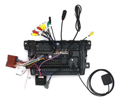 Estéreo 2+32gb Carplay Cámara Para Mazda Cx7 2008-2015 Gps Color Negro