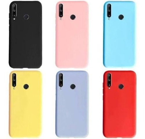 Fundas Estuche Silicona Para Huawei Y6p+ Vidrio,siliconados.