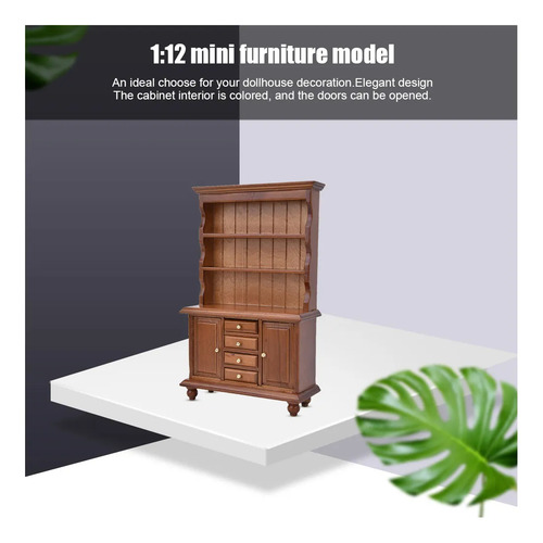 O Set De Muebles En Miniatura Para Casa De Muñecas