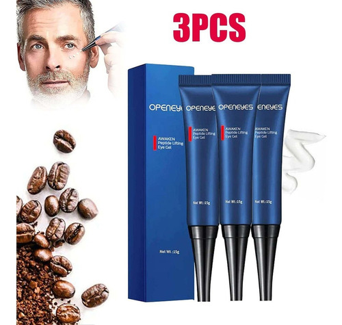 3 Paquetes De Crema Para Ojos Openeyes Peptide Lifting