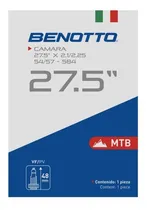 Comprar Cámara 27.5x2.1\u002F2.25 Bicicleta Válvula Francesa 48mm Benotto Tipo de válvula Presta