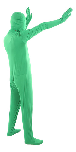Traje De Hombre Verde Con Pantalla, 160 Cm, 160 Cm, Cuerpo E