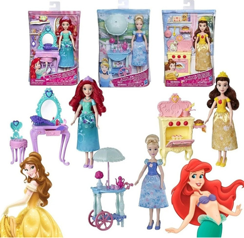 Princesas Disneys De Hasbro. Cenicienta Y Ariel