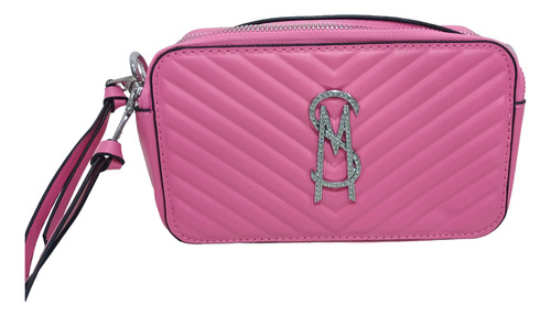 Steve Madden Bolsa Dama Rosa Lisa Metálico Rosa