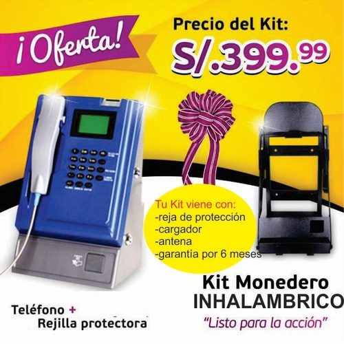 Telefono Monedero Con Chip Solo Por Este Mes 330