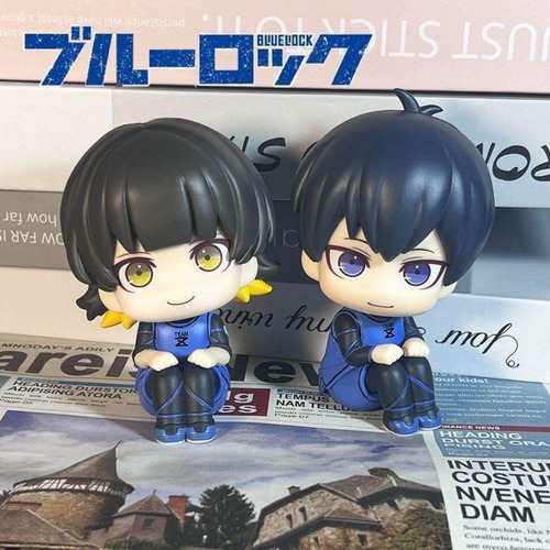 Kit Blue Lock Bonecos Yoichi Isagi E Meguru Bachira Anime