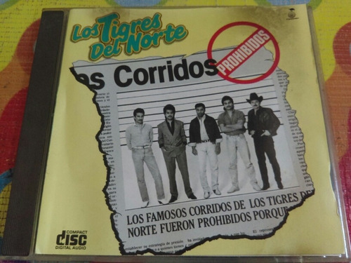 Los Tigres Del Norte Cd Corridos Prohibidos Usa R