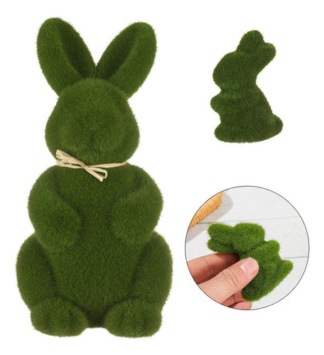 Adornos Happy Easter Con Forma De Conejo De Pascua, Conejo V