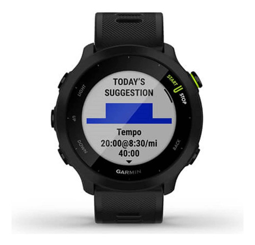 Imagen 2 de 7 de Garmin Forerunner 55 - Reloj De Correr Gps Con Entrenamiento