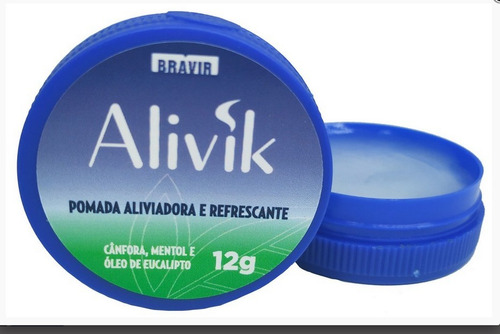 Alivik Pomada Aliviadora Refrescante ( Similar Vick ) 60g