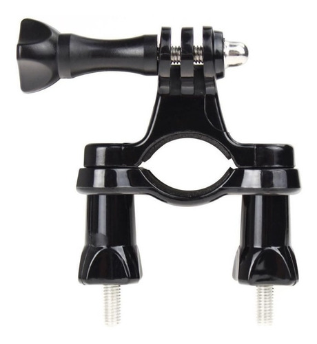 Imagen 2 de 8 de Accesorio Soporte Manubrio Gopro Caño Moto Bicicleta Barra