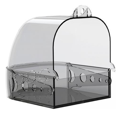 3 Caja De Baño Transparente Para Pájaros, Herramienta De