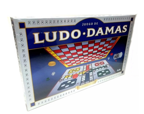 Damas Y Ludo Clasico 2 Juegos En 1 Implas Tablero La Plata