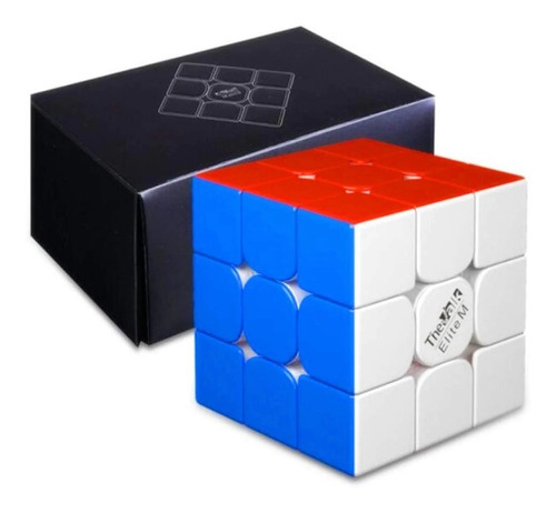 Cubo Mágico Profissional The Valk 3x3x3 Elite M Magnético  