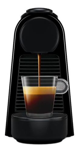 Cafetera Nespresso Essenza Mini D automática black para cápsulas monodosis 220V