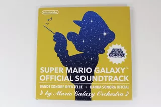 Super Mario Galaxy Official Soundtrack - Cd - Mídia Física