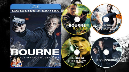 Saga Bourne Coleccion Blu Ray Matt Damon