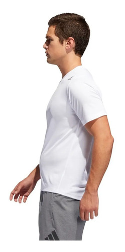 Playera adidas Hombre Blanco Freelift Sport Fitted 3 Dw9826 | Envío gratis