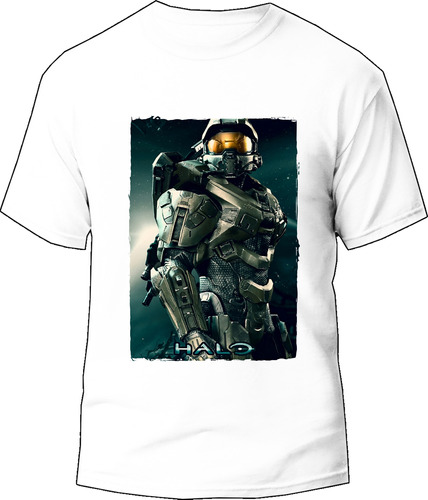 Camiseta Halo Gamer Vintage Bca Tienda Urbanoz