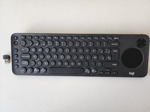 Imagen 5 de 8 de Teclado Bluetooth Logitech K600 Qwerty Español Color Negro