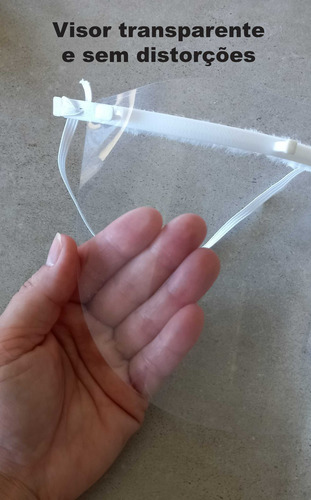 Visor Proteção Facial Recem Nascido Bebê - Mbcb01