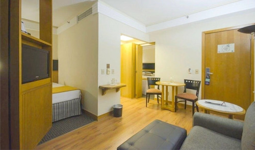 Imagem 1 de 15 de Flat Na Chacara Sto. Antonio - Estanplaza International - Pool - Sf11139