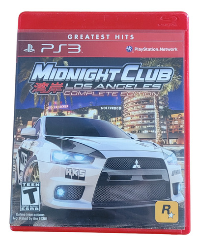 Midnight Club: Los Angeles Complete Edition Ps3 Físico (Usado)