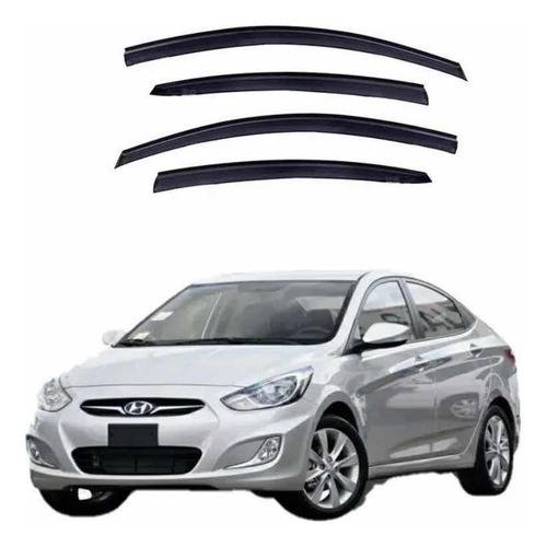 Kit Aletas Bota Agua Lluvia Hyundai Accent 2011-2019  G3