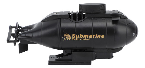Minisubmarino De Juguete Submarino Rc Negro, Rojo Y Negro, 6