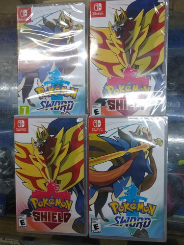  Pokemon Shield Para Nintendo Switch