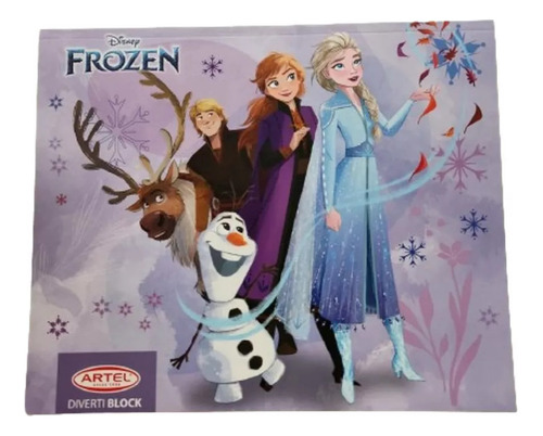 Artel Divertiblock Frozen Disney Diverti Block Infantil Pint
