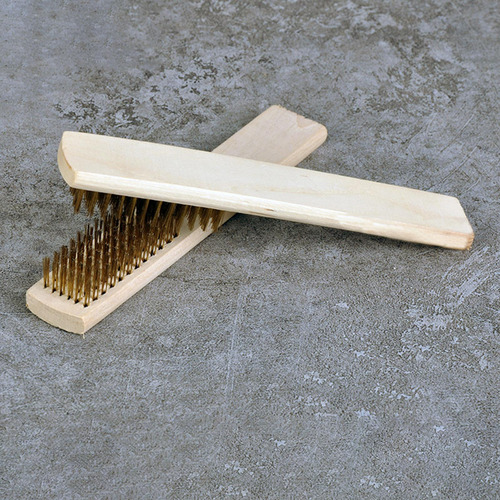 2 Cepillo De Acero Con Mango De Madera, Herramienta Manual