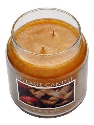 Vela Aromatica Parafina Village Candle Warm Apple Pie Marrón