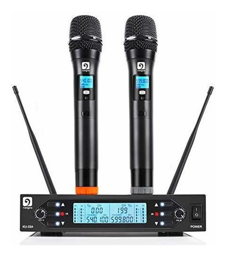 Sistema De Micrófono Inalámbrico Uhf, Conjunto De Micrófono