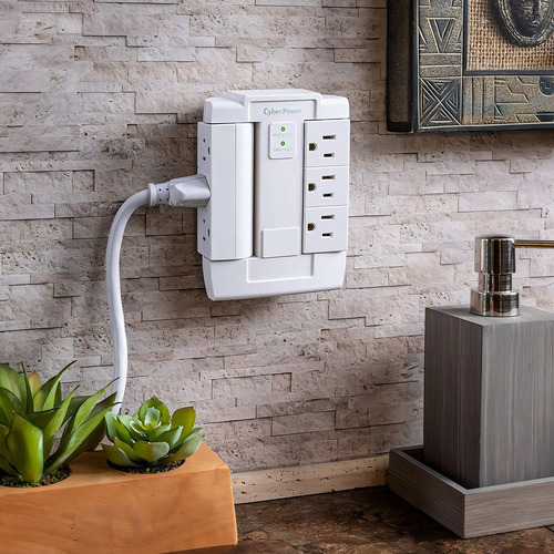 Supresor De Picos Cyberpower Cbs600ws Multicontacto 900j
