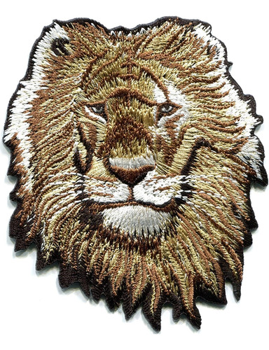 Parche Termoadhesivo Bordado Con Diseño Del Rey León