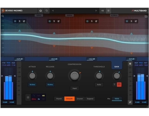 Audio Plugin Devious Machines Multiband X6 Guía Instalación (Usado)