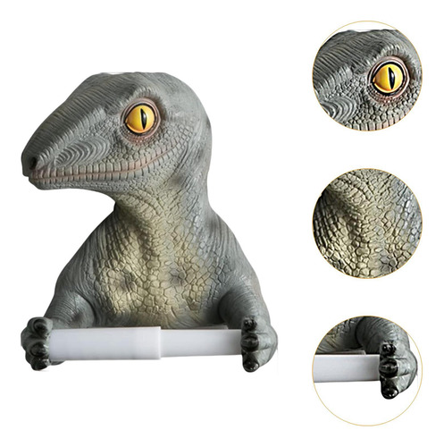 Soporte De Toallas De Papel En Forma De Dinosaurio, Estante