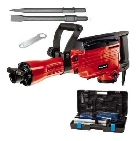 Kit Martillo Demoledor 1500w 157456+cincel Sds Plus