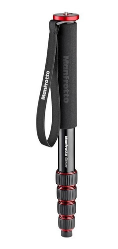 Monopie Manfrotto Element Rojo Negro Mmelea5rd. Pyh