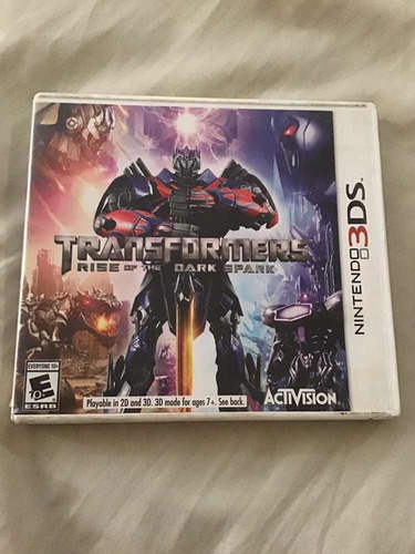 Transformers Rise Of The Dark Spark Nintendo 3ds