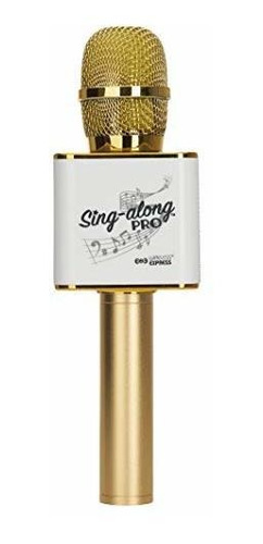 Sing-along Pro Bluetooth Karaoke Micrófono Y Altavoz Estéreo