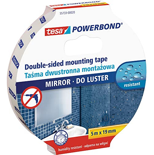 Tesa Powerbond Mirror - Double-sided Mounting Tape For ...